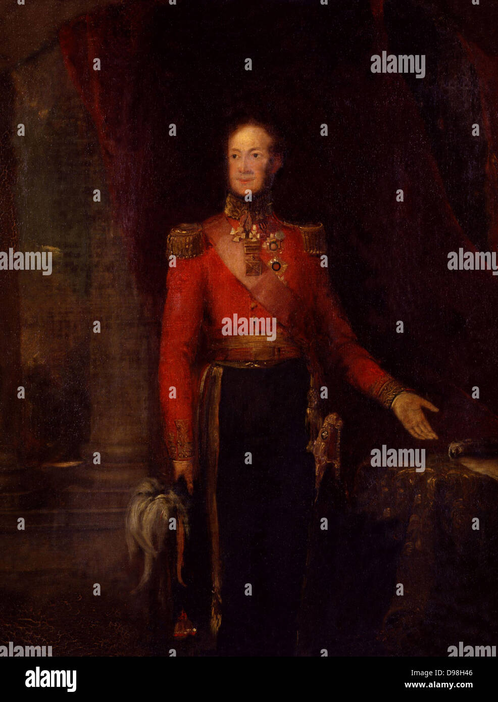 William II (Willem Frederik George Lodewijk van Oranje-Nassau) (6 décembre 1792 - 17 mars 1849) était le roi des Pays-Bas, Grand-Duc de Luxembourg, duc de Limbourg et du 7 octobre 1840 jusqu'à sa mort en 1849 Banque D'Images