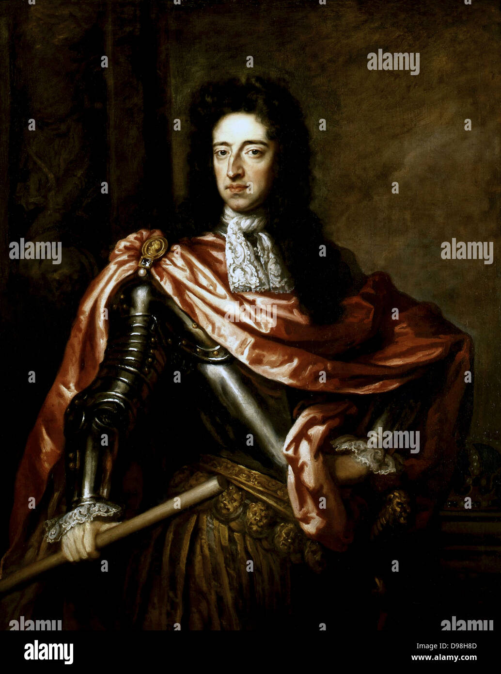 Le roi Guillaume III d'Angleterre, (1650-1702) Banque D'Images