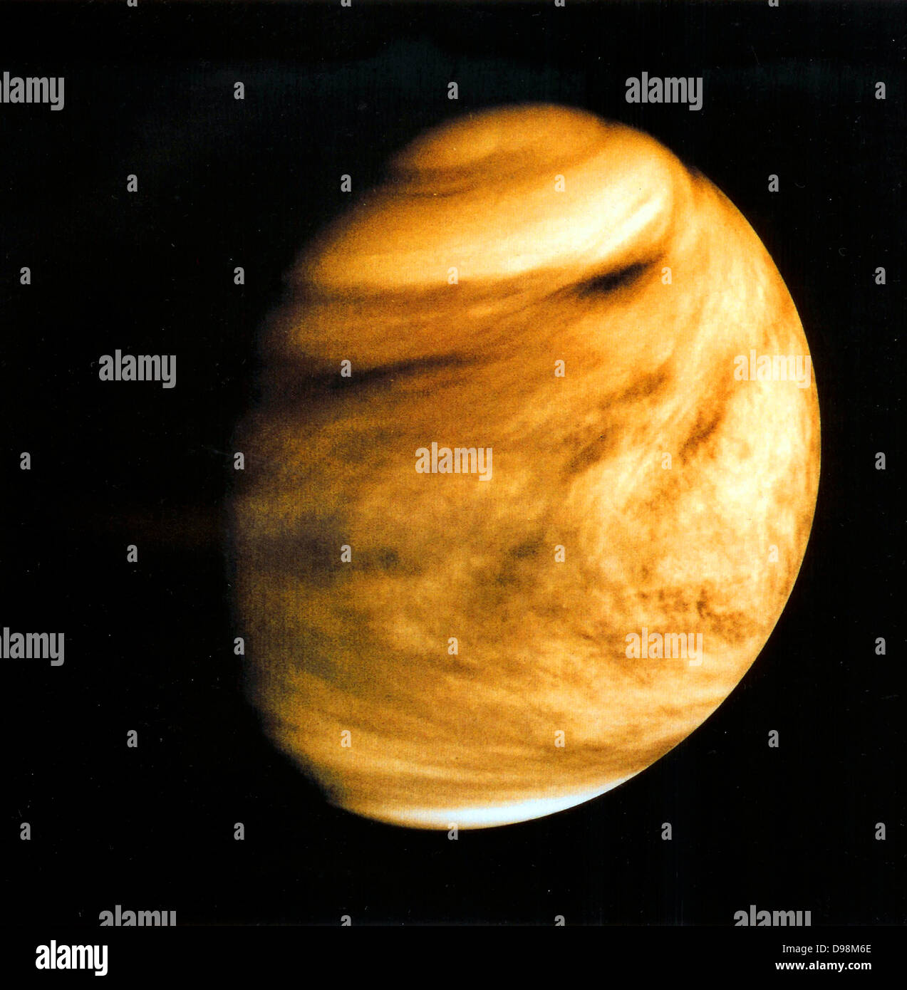 Planet-Venus-photographié par Pioneer Banque D'Images