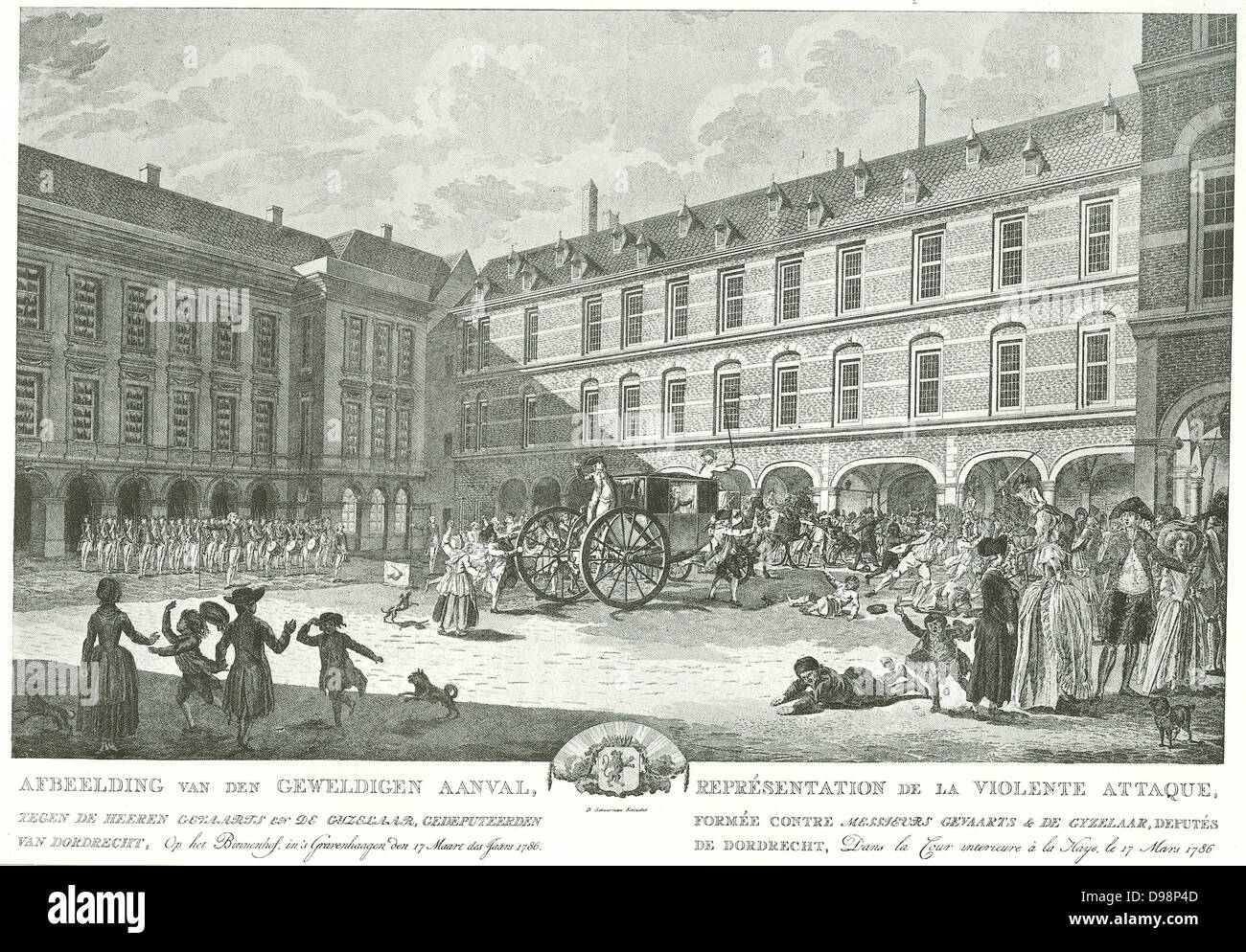 Sous l'influence de la Révolution américaine, les Patriotes voulaient une forme plus démocratique de gouvernement. Le premier coup de Banque D'Images