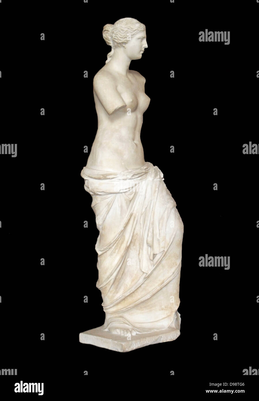 La Venus De Milo Represente Cette Deesse La Vénus de Milo, est une statue grecque antique et l'un des plus célèbres  de la sculpture grecque antique. Créé à un moment donné entre 130 et 100  avant J.-C., on pense