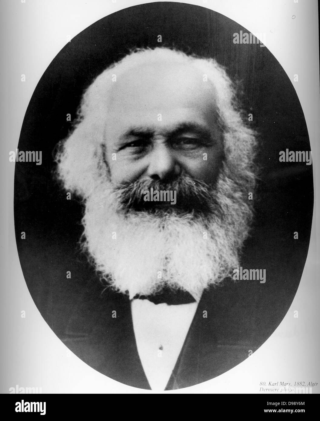 Karl Heinrich Marx (5 mai 1818 - 14 mars 1883) était un philosophe allemand, sociologue, historien de l'économie, journaliste et socialiste révolutionnaire. 1876 Banque D'Images