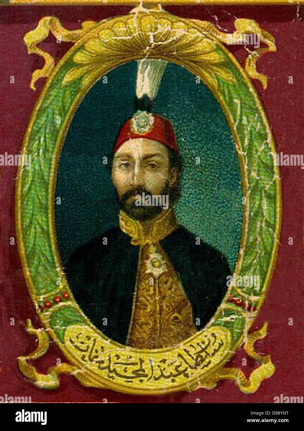 Abdülmecid I (1839-1861), Sultan de l'Empire Ottoman 1839-61 Banque D'Images