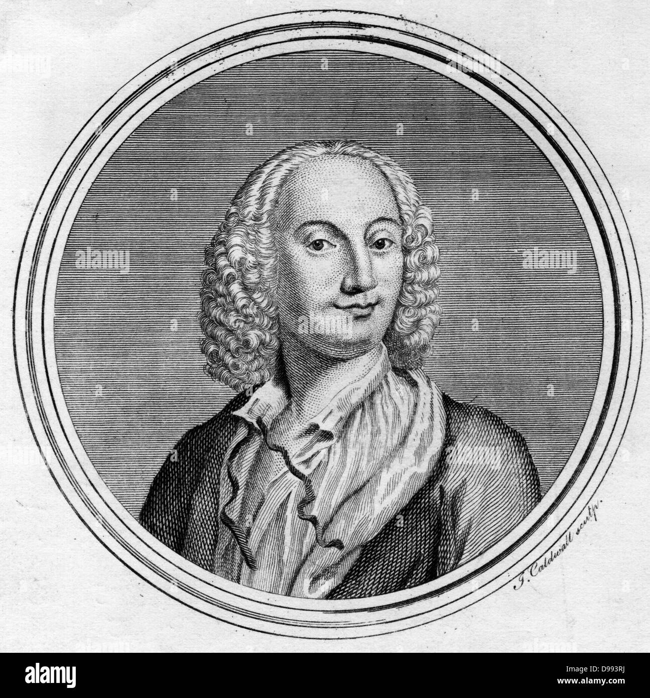 Antonio vivaldi Banque d'images noir et blanc - Alamy