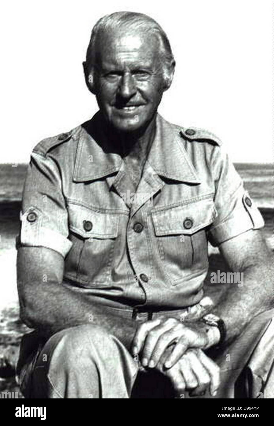 Thor Heyerdahl (1914-2002), ethnographe et aventurier norvégien. Banque D'Images