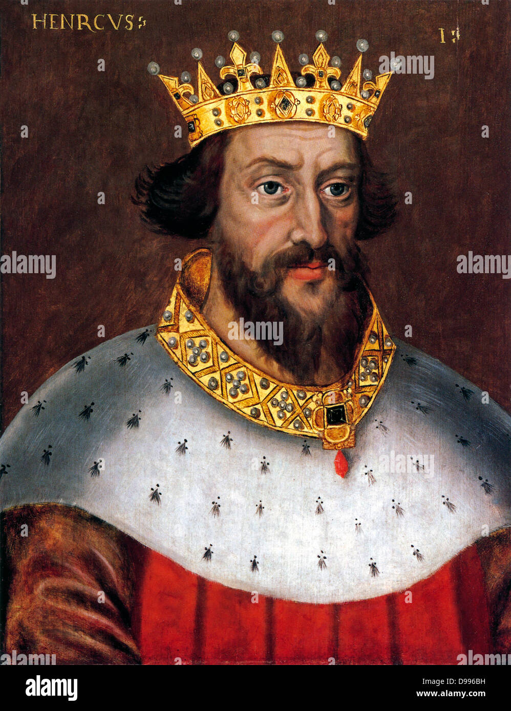 Henry I (ch. 1068/1069 - 1 décembre 1135) était le quatrième fils de William d'Angleterre. Il succède à son frère aîné William II comme roi d'Angleterre en 1100 par un artiste inconnu, vers 1620 Banque D'Images