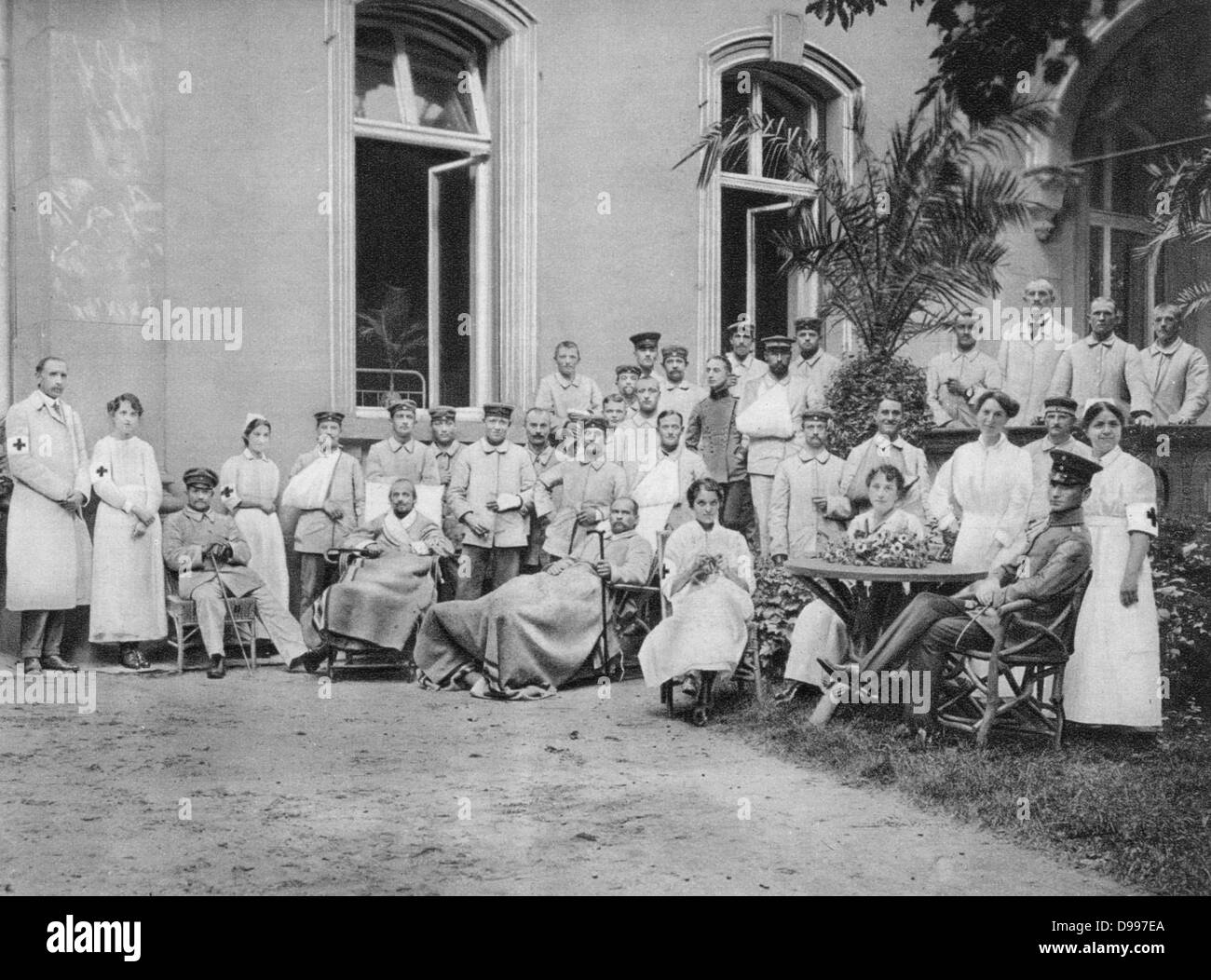 Guerre 1914-1918. A l'hôpital américain de Guerre 1914-1918. A l'hôpital américain de