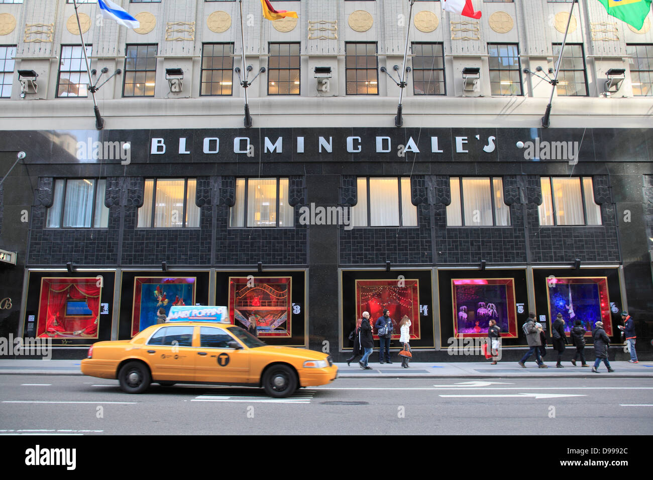 Grand magasin Bloomingdales, Midtown, Manhattan, New York City, États-Unis d'Amérique Banque D'Images