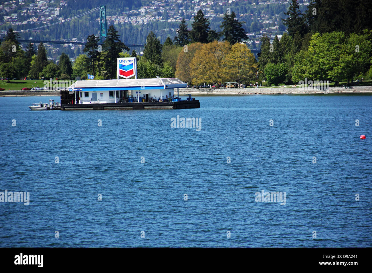 Station-bateau Banque D'Images