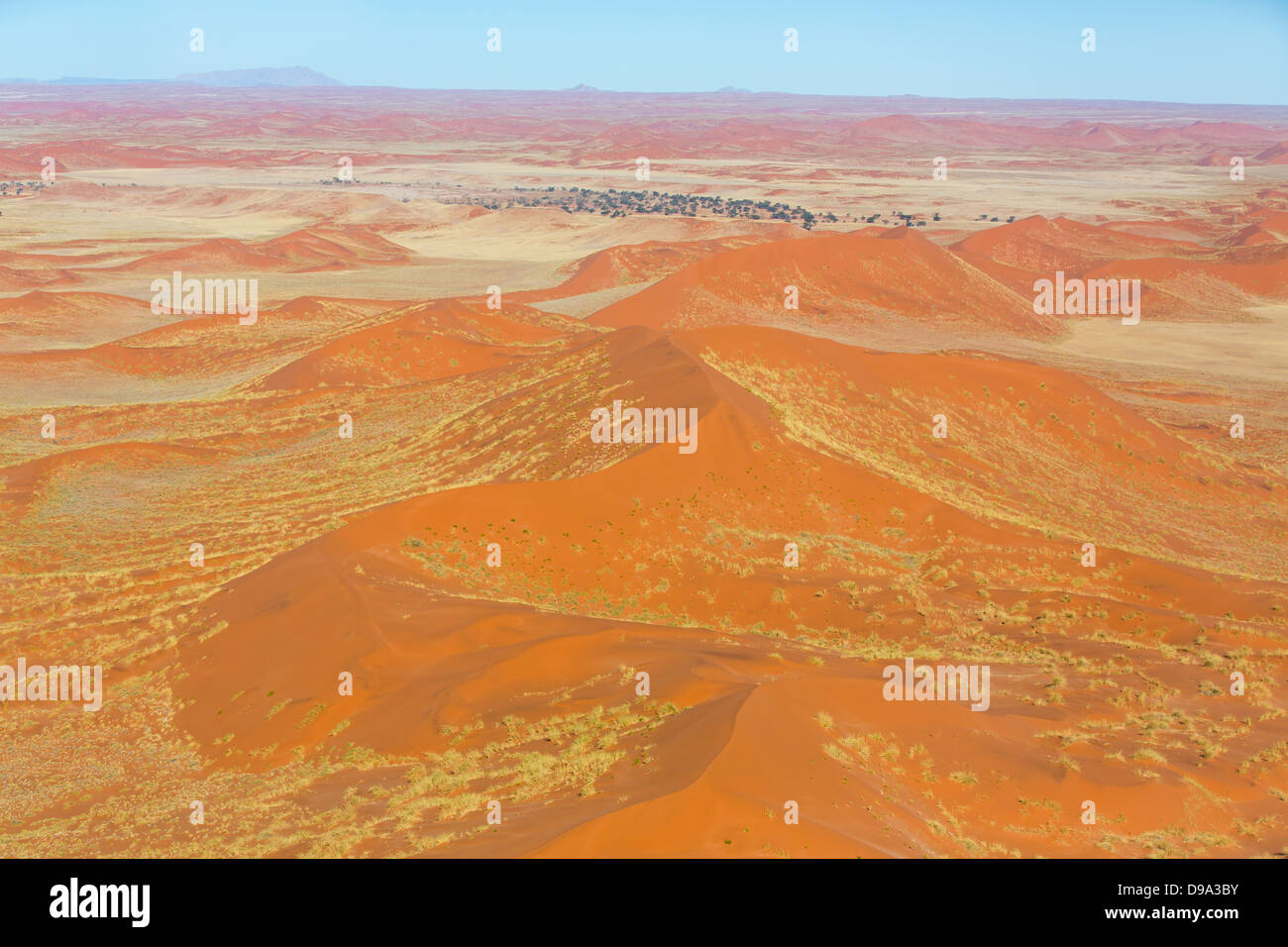 Sossusvlei, Sossusvlei, Sesriem, Namib, Namibie, désert, Wueste, ancien Wüste Banque D'Images