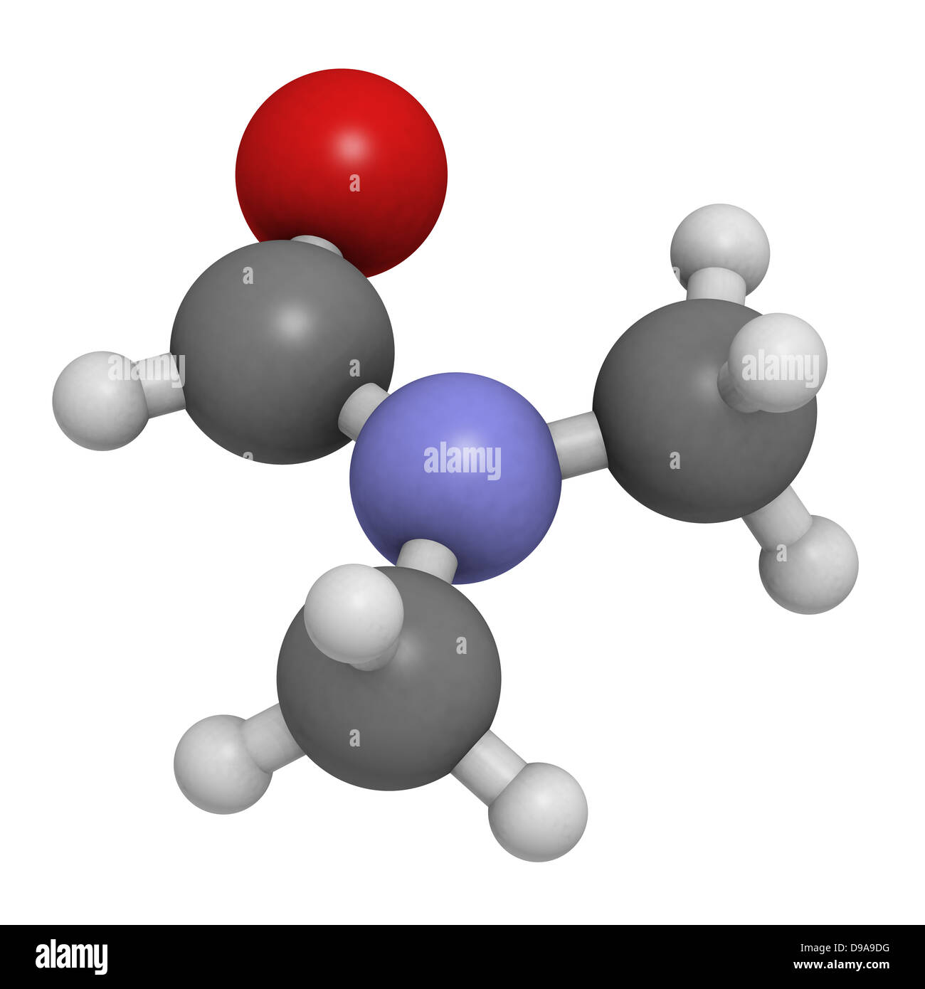 Dimethylformamide dmf molecule chemical structure Banque de ...