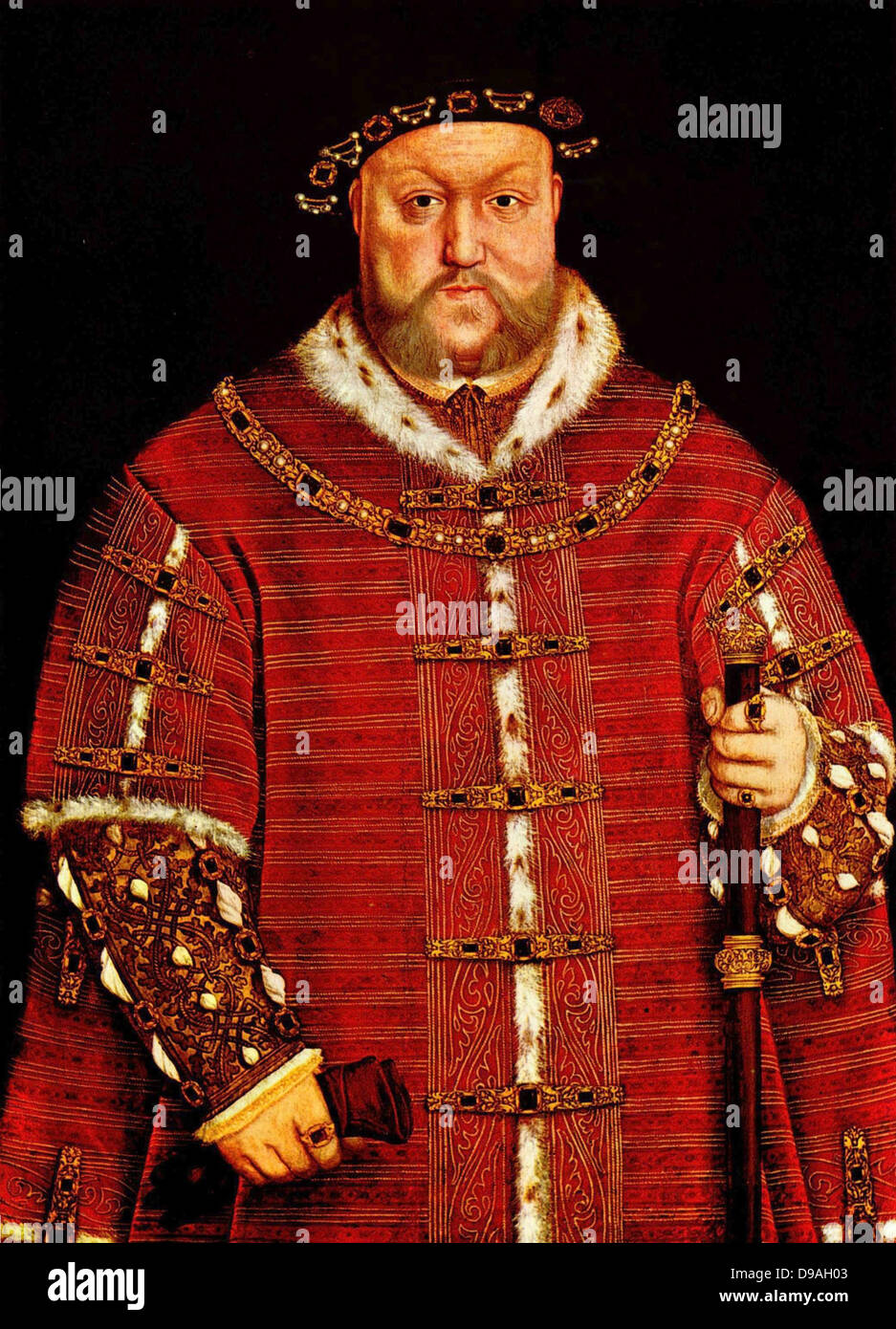 Le roi Henry VIII Banque D'Images