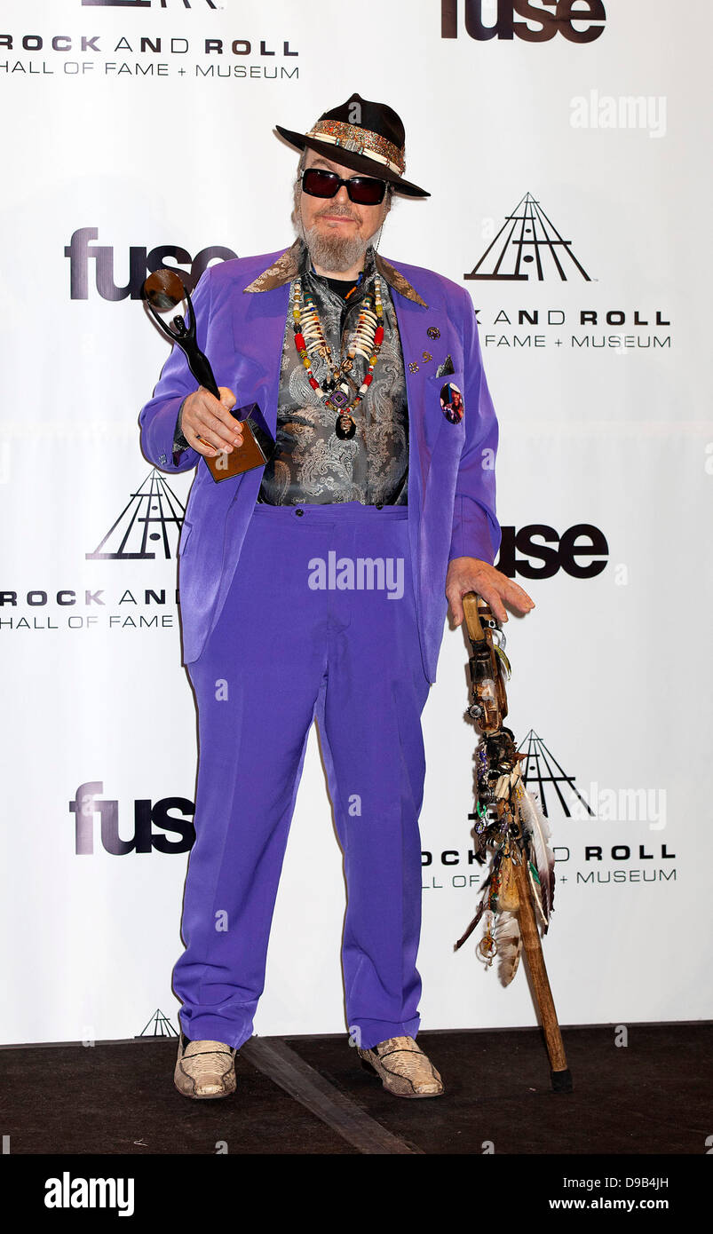 Le Dr John 26e Rock and Roll Hall of Fame de la cérémonie à l'hôtel Waldorf Astoria - Salle de New York City, USA - 14.03.11 Banque D'Images