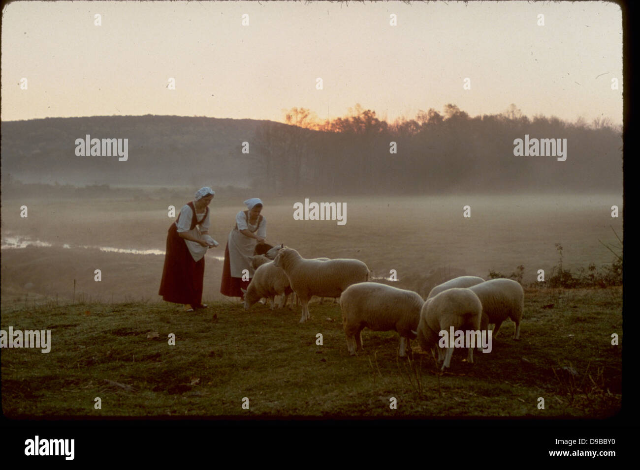 Le lieu historique national Hopewell Furnace conserve une plantation de fer datant des XVIIIe et XIXe siècles. Le site offre un aperçu de l'histoire industrielle des débuts de l'Amérique, avec des expositions et des structures préservées. Banque D'Images
