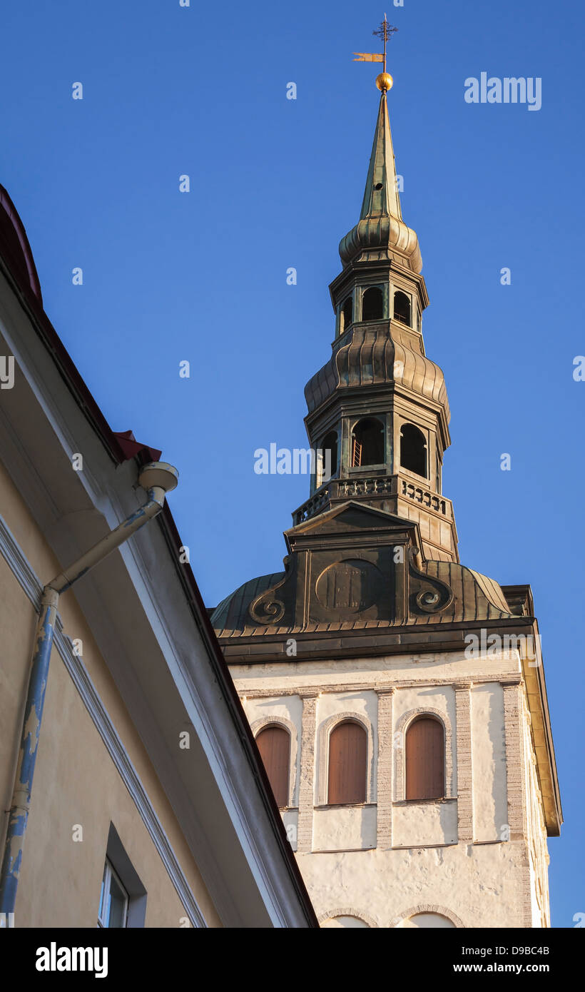 Église Saint Nicolas, Niguliste Museum. Tallinn, Estonie Banque D'Images