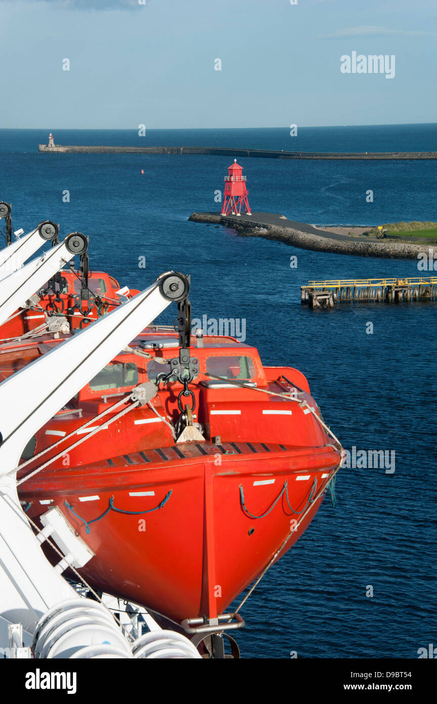 Ferry Boat sur la rivière Tyne, Sunderland, Newcastle, Angleterre, Grande-Bretagne, Europe , Faehre auf Fluss Tyne, South Shields, Newca Banque D'Images