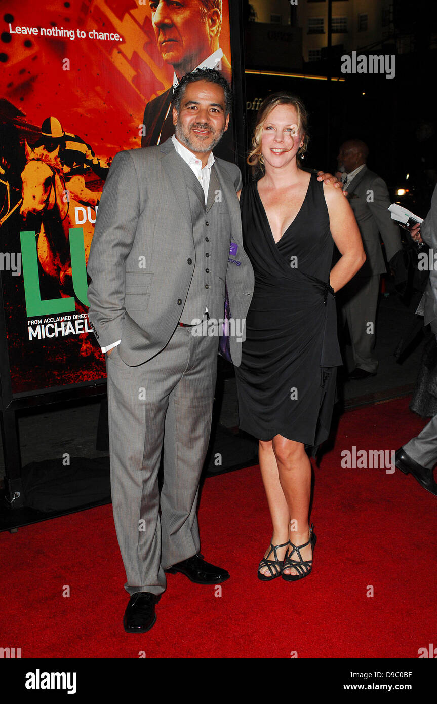 John Ortiz HBO's 'chance' Los Angeles Premiere tenue au Grauman's Chinese Theatre Hollywood, Californie - 25.01.12 Banque D'Images