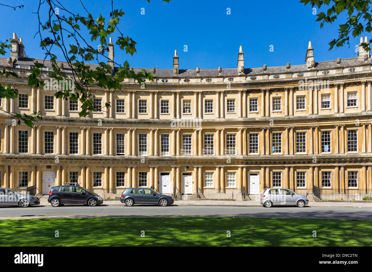 Le Cirque, Bath, Somerset, England, UK Banque D'Images