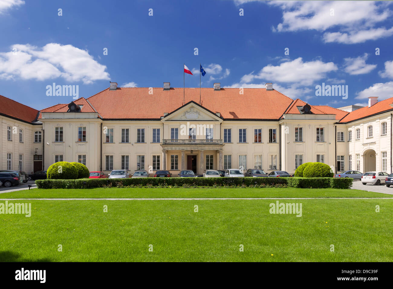 Bâtiment de gouvernement polonais - Ministère de la Culture et du patrimoine national. Banque D'Images