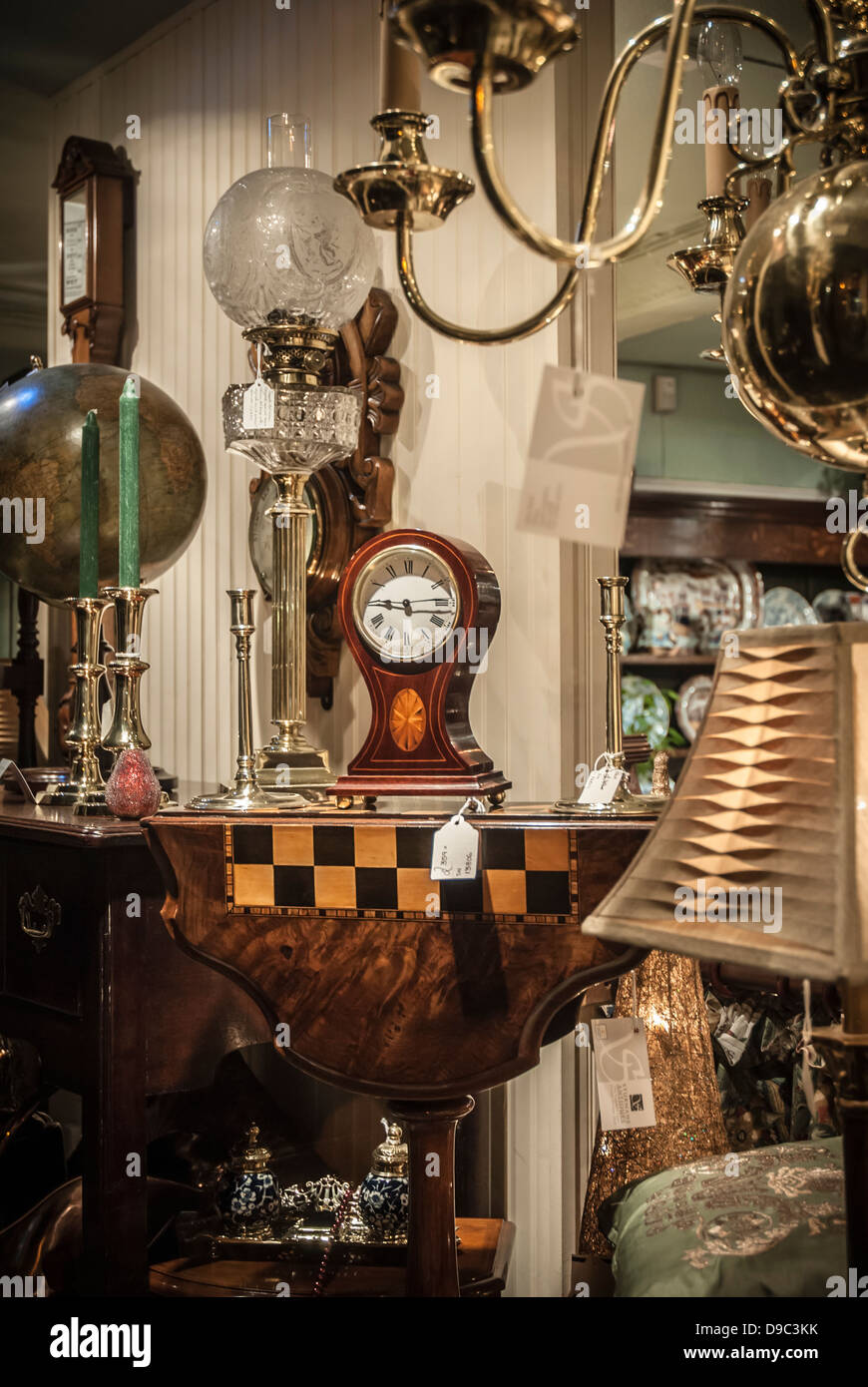 Antique Shop Window Banque D'Images