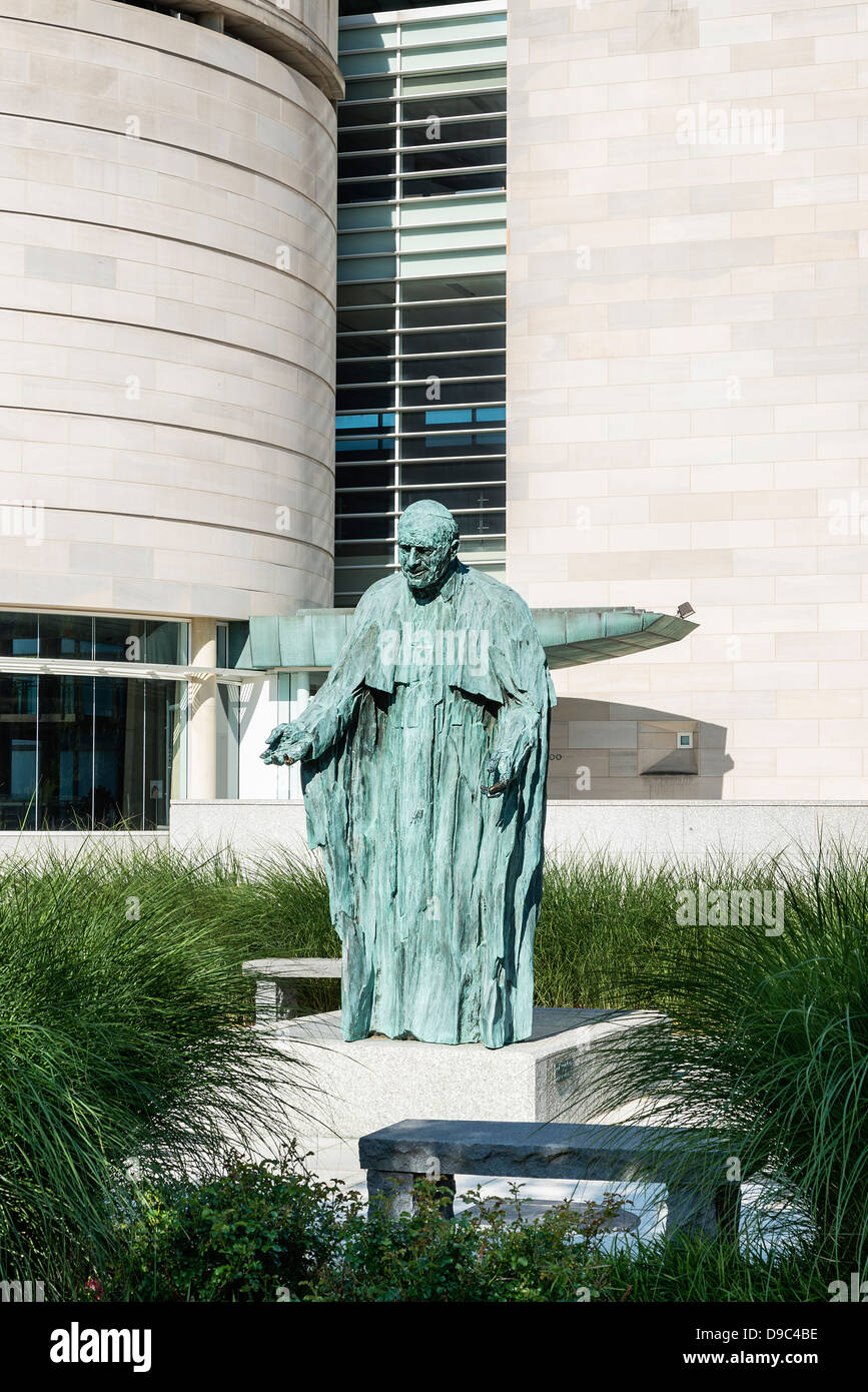 Culte de Saint John Paul II, Washington DC, USA Banque D'Images