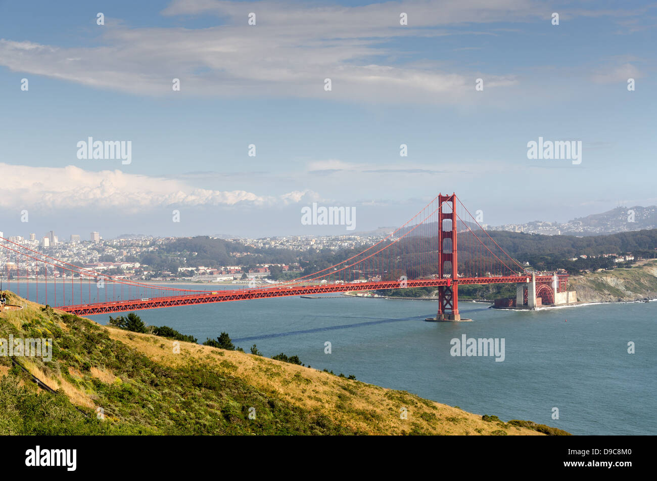 Le Golden Gate à San Francisco en Californie Banque D'Images
