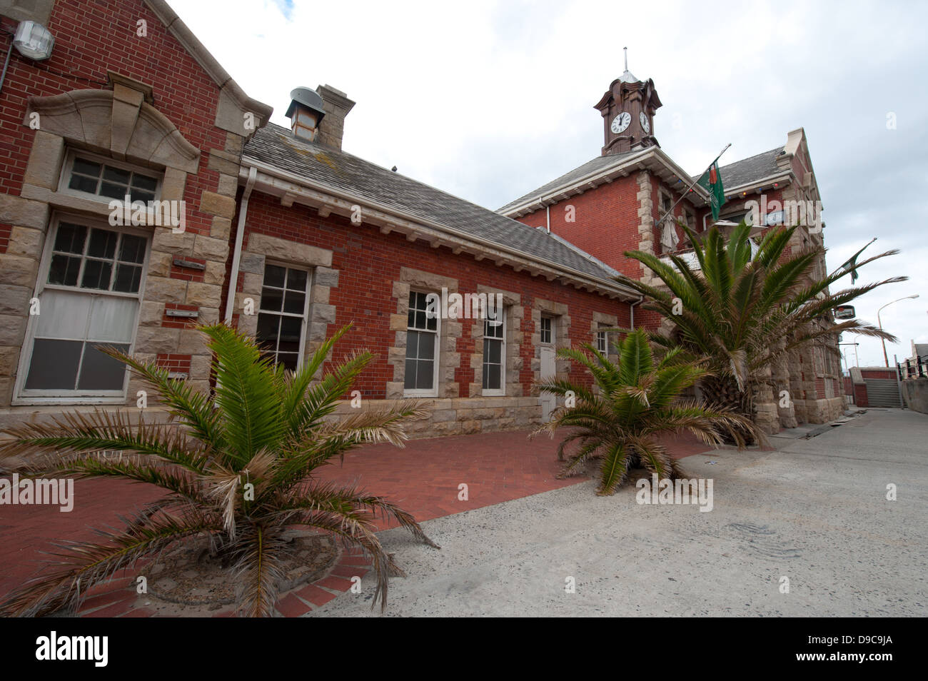 La gare de Muizenberg, False Bay, Afrique du Sud Banque D'Images