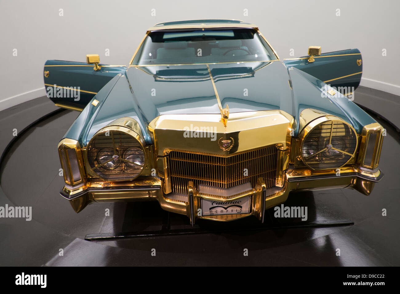 Isaac Hayes 1972 Cadillac El Darado au Stax records Museum, Memphis, Tennessee. Banque D'Images