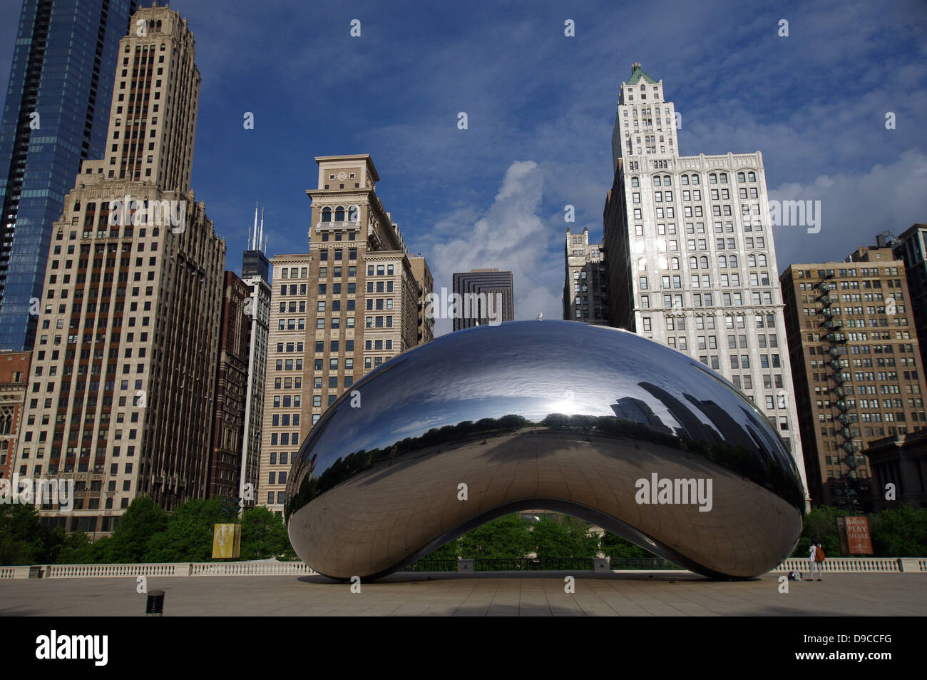 Cloud Gate à Chicago Banque D'Images Cloud Gate à Chicago Banque D'Images