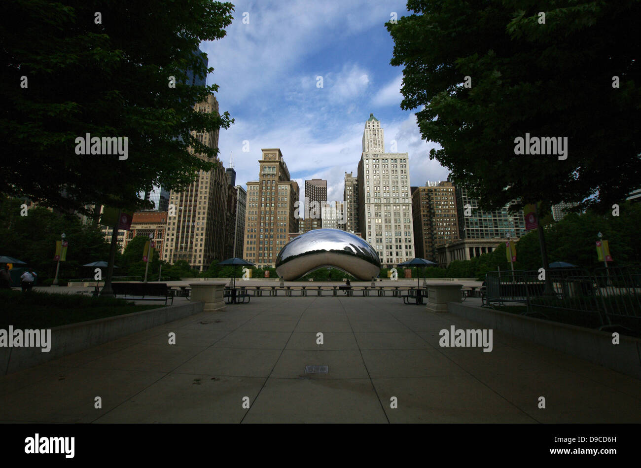 Cloud Gate à Chicago Banque D'Images