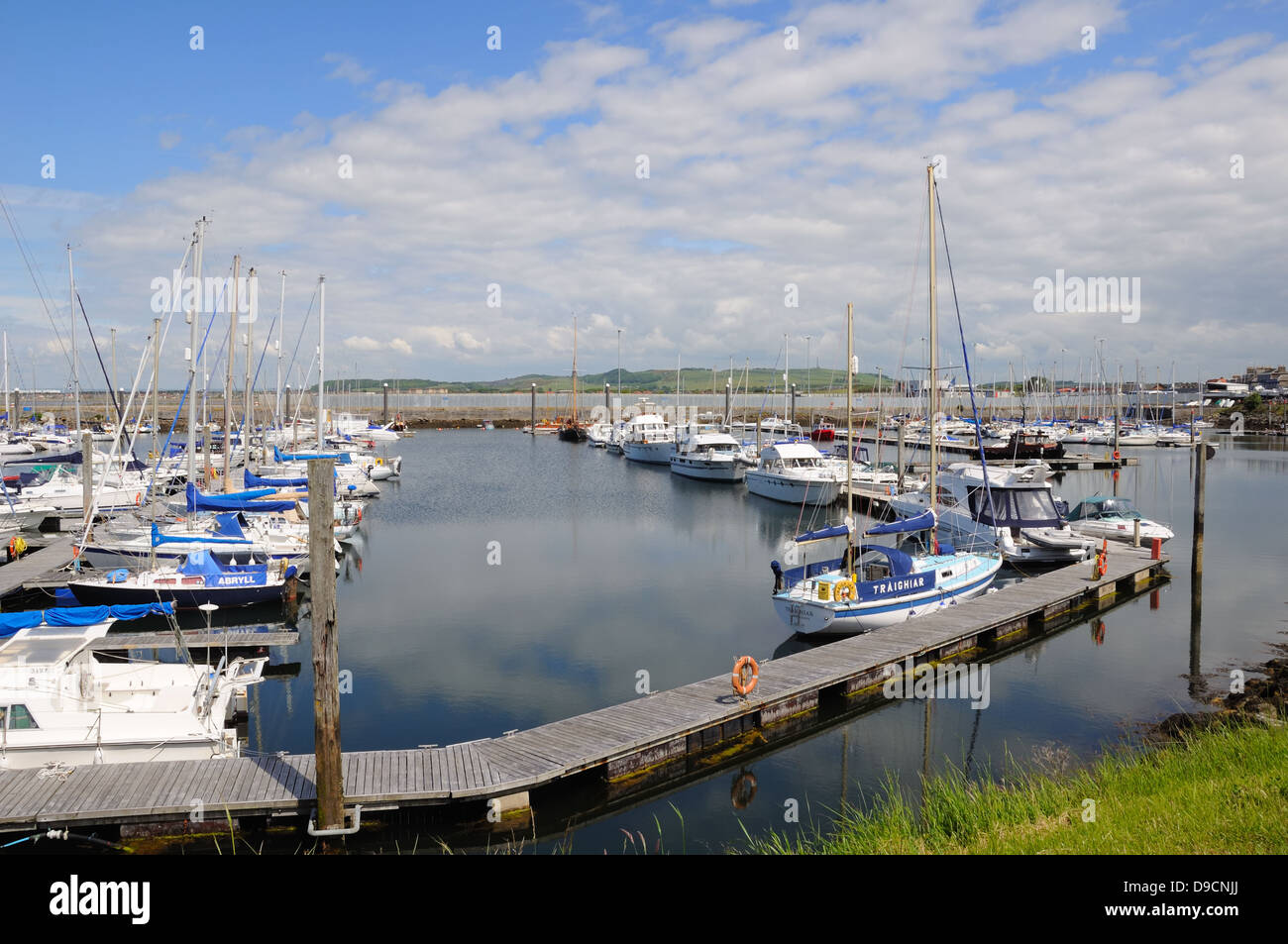 Troon en yacht haven South Ayrshire, Scotland, UK Banque D'Images