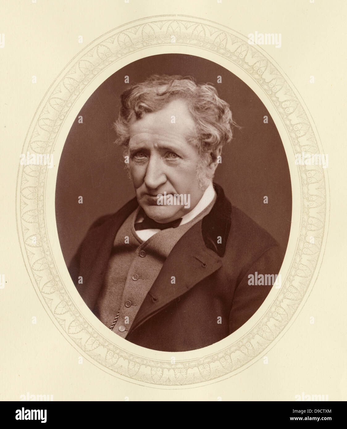 James Nasmyth Hall (1808-1890) c1877, ingénieur écossais, inventeur, et astronome. Sa plus célèbre invention était le marteau à vapeur. Fabricant de machines-outils. A pris sa retraite à 48 à se concentrer sur ses passe-temps, l'astronomie et la photographie. Banque D'Images