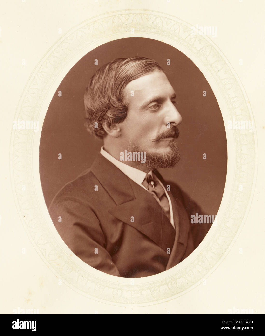 Frederick Temple Hamilton-Temple-Blackwood, 1er marquis de Dufferin et Ava (1826-1902) c1880, diplomate anglais et administrateur : Gouverneur général du Canada 1872-1878. Le vice-roi et gouverneur général de l'Inde 1884-1888. Banque D'Images