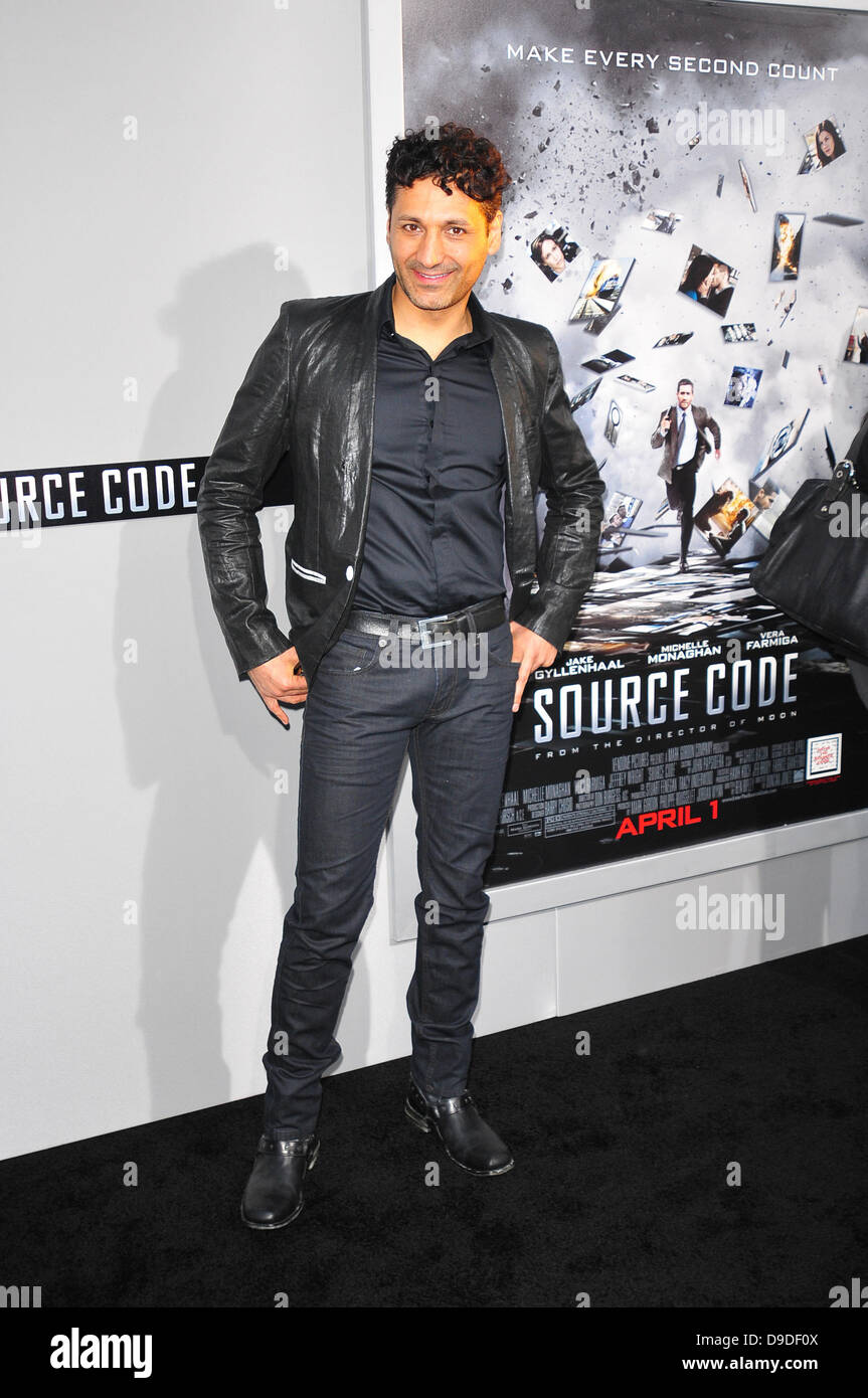 Numéro Cas Anvar Los Angeles première de "source Code" s'est tenue à l'Arclight Cinerama Dome - Arrivées Los Angeles, Californie - 28.03.11 Banque D'Images