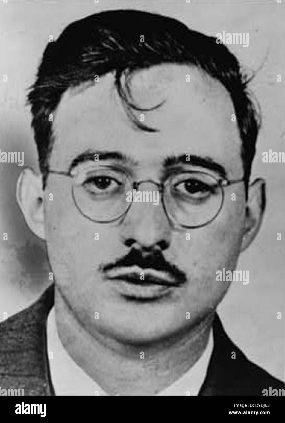 Julius Rosenberg reconnu coupable de complot en vue de commettre de l'espionnage en temps de guerre, et exécuté. Banque D'Images