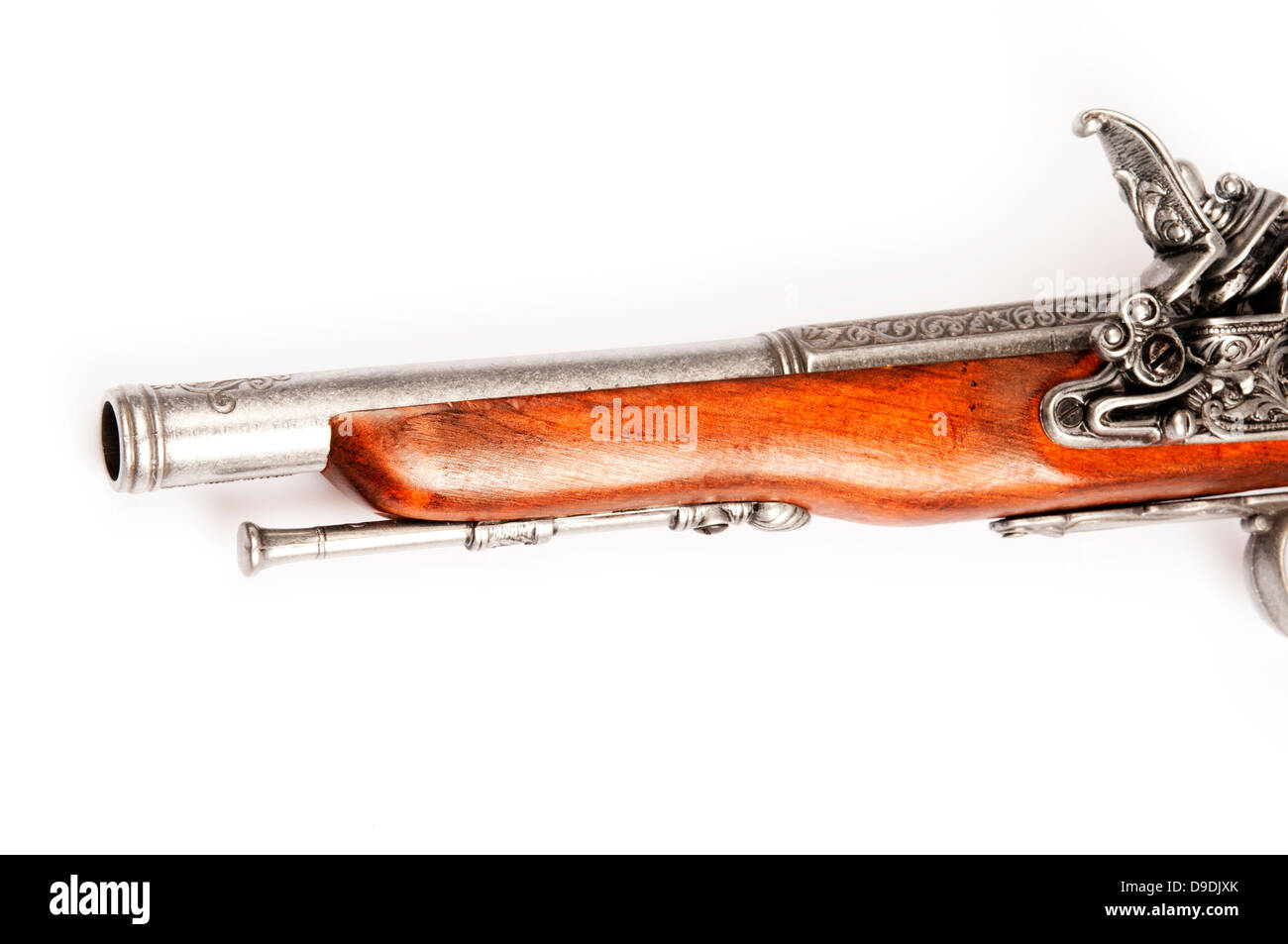 Pistolet à silex Banque D'Images