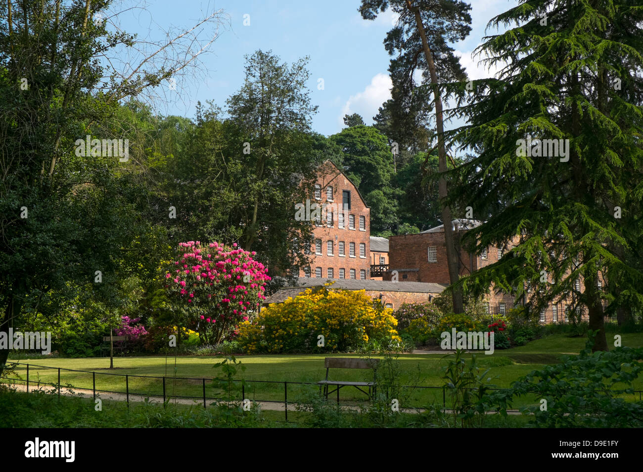 UK, Cheshire, Styal, Styal Mill & Gardens Banque D'Images