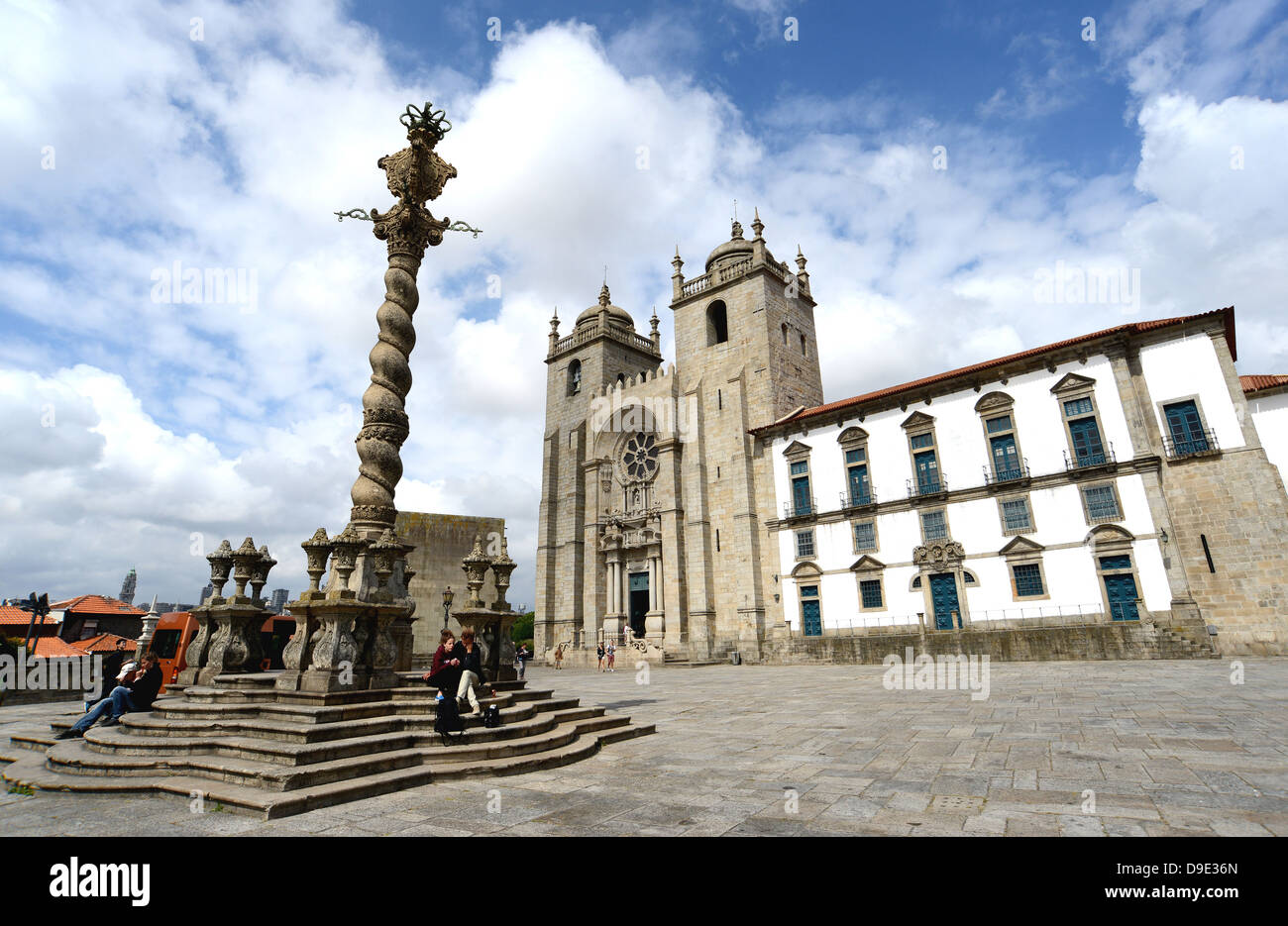 Cathédrale Porto Portugal Banque D'Images