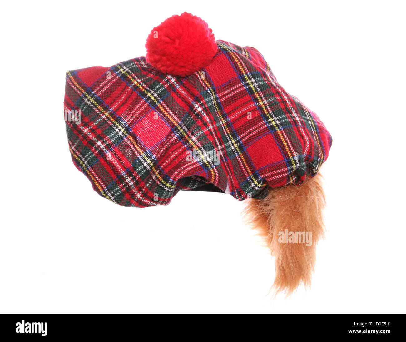 Scottish Tartan hat Banque D'Images