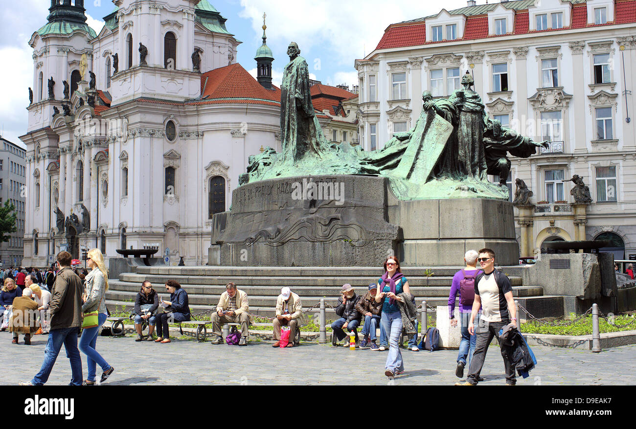 Vieille Ville Prague Stare Mesto, République Tchèque Banque D'Images