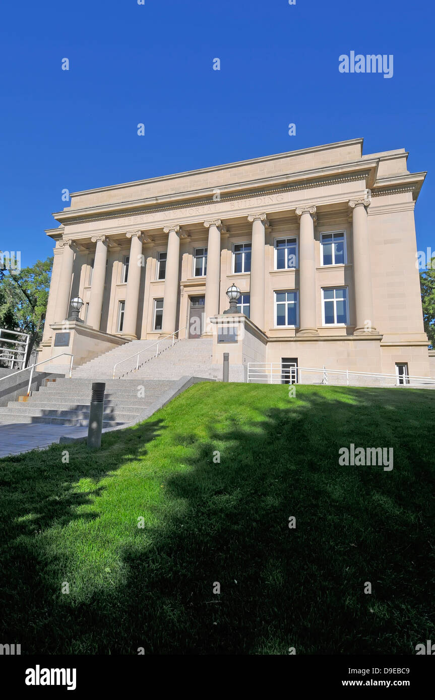 Bibliothèque d'État du Dakota du Nord Bismarck ND Banque D'Images