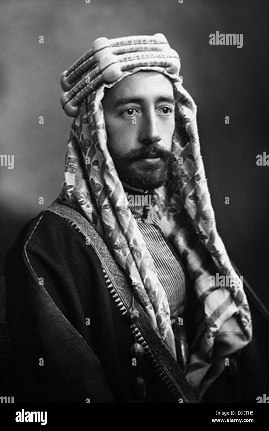 FAISAL 1 de l'Iraq (1885-1933) de la dynastie des Hashmite Banque D'Images