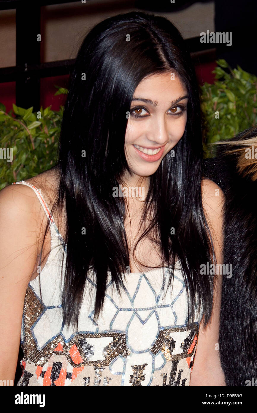 Lourdes Leon 2011 Vanity Fair Oscar Party at Sunset Tower Hotel - Arrivées West Hollywood, Californie - 27.02.11 Banque D'Images