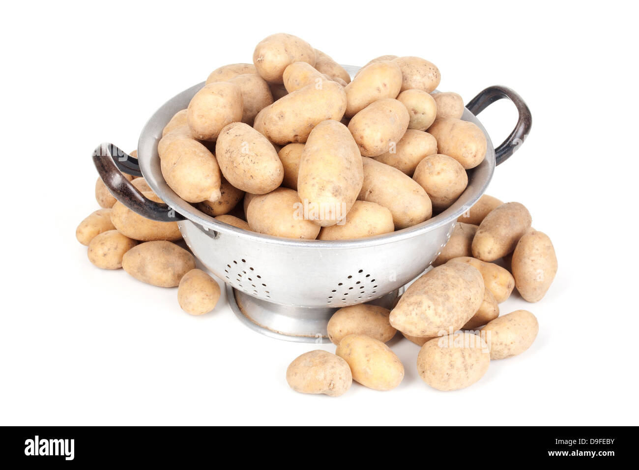 Dans un bol, bol de pommes de terre Les pommes de terre dans un Banque D'Images