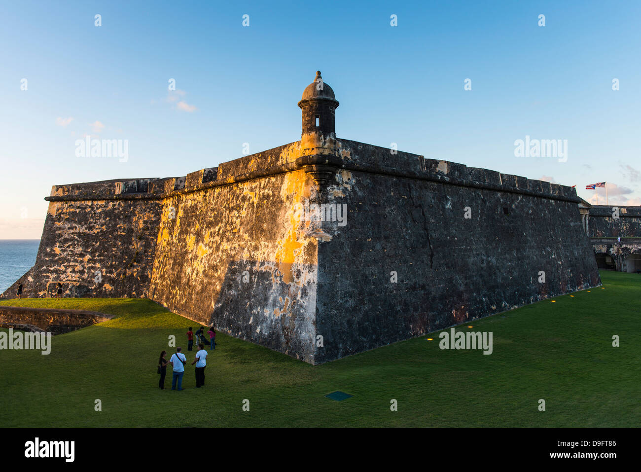 San Felipe del Morro Castle, UNESCO World Heritage Site, Site historique de San Juan, Puerto Rico, des Caraïbes Banque D'Images