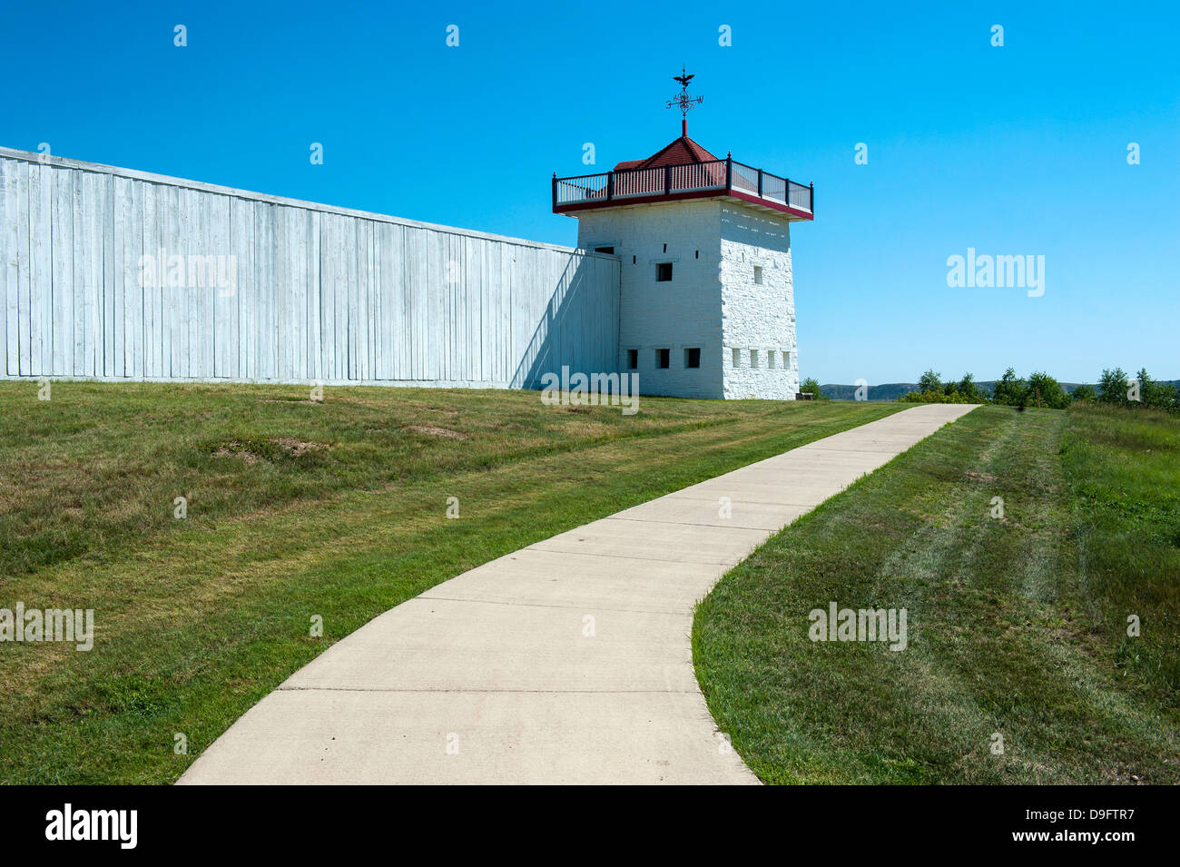 Fort Union, Dakota du Nord, USA Banque D'Images