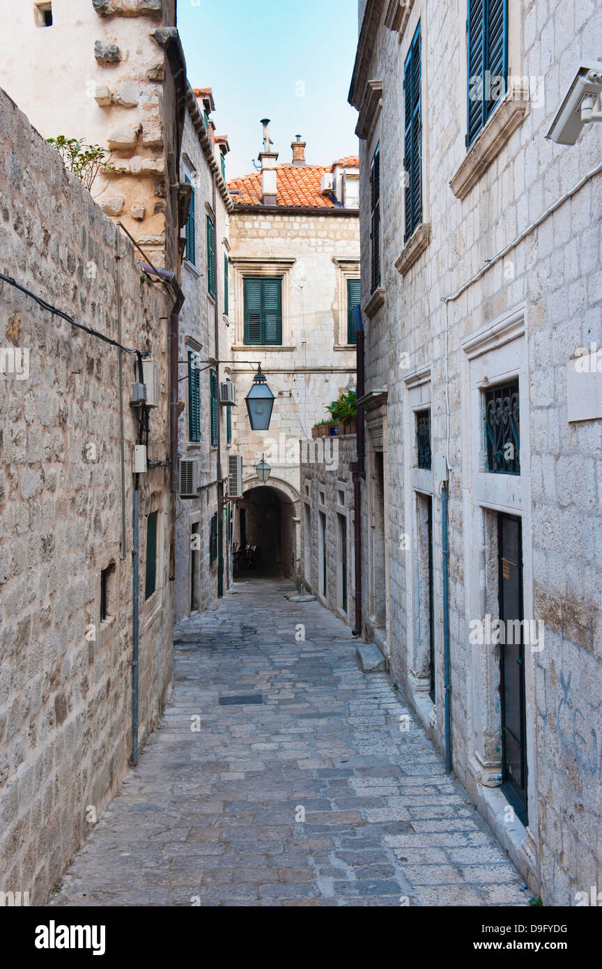 La vieille ville de Dubrovnik, Croatie Banque D'Images