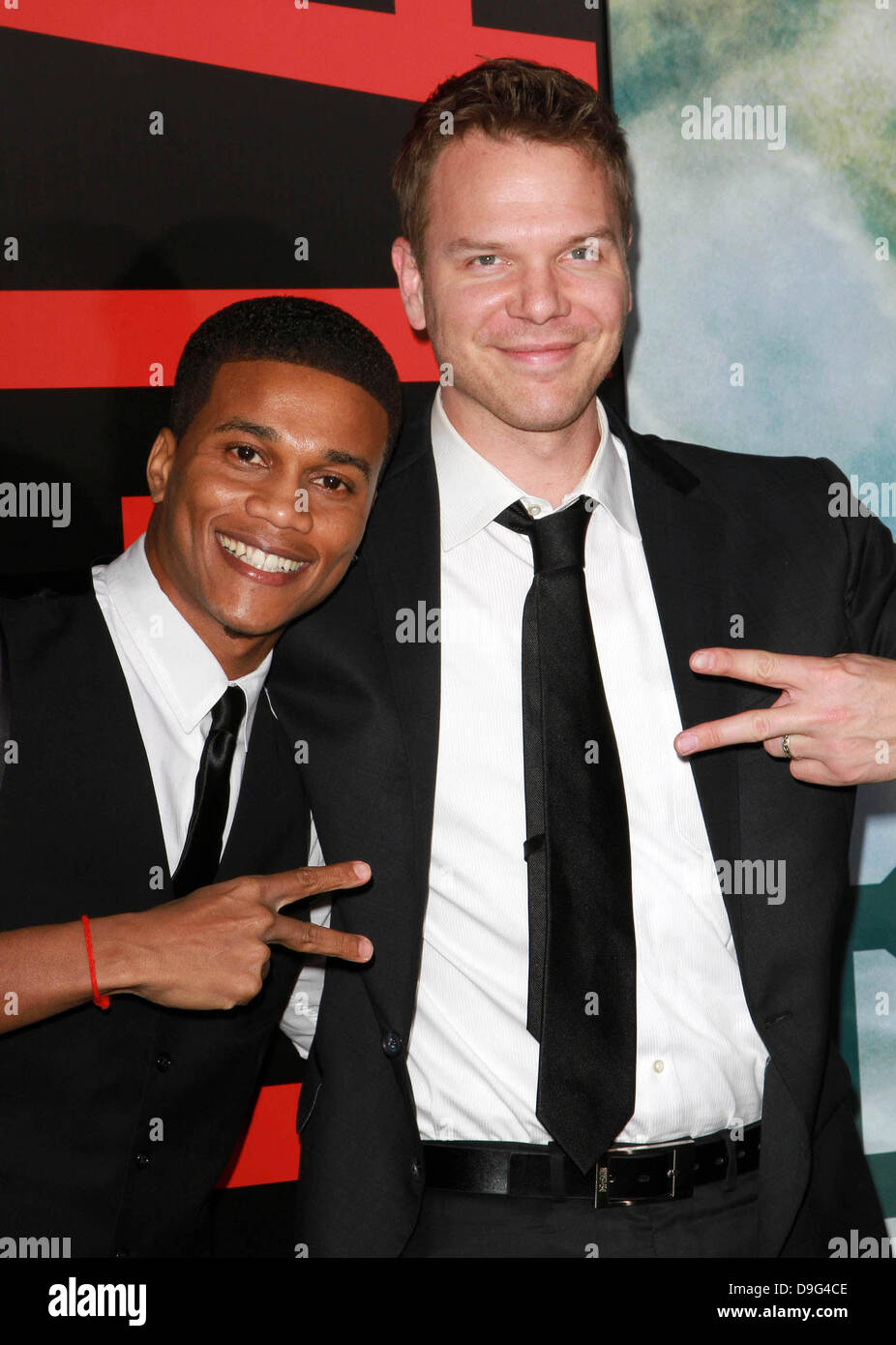 Jim Parrack 'Battle : Los Angeles Los Angeles Premiere tenue au Regency Village Theatre Westwood, Californie - 08.03.11 Banque D'Images