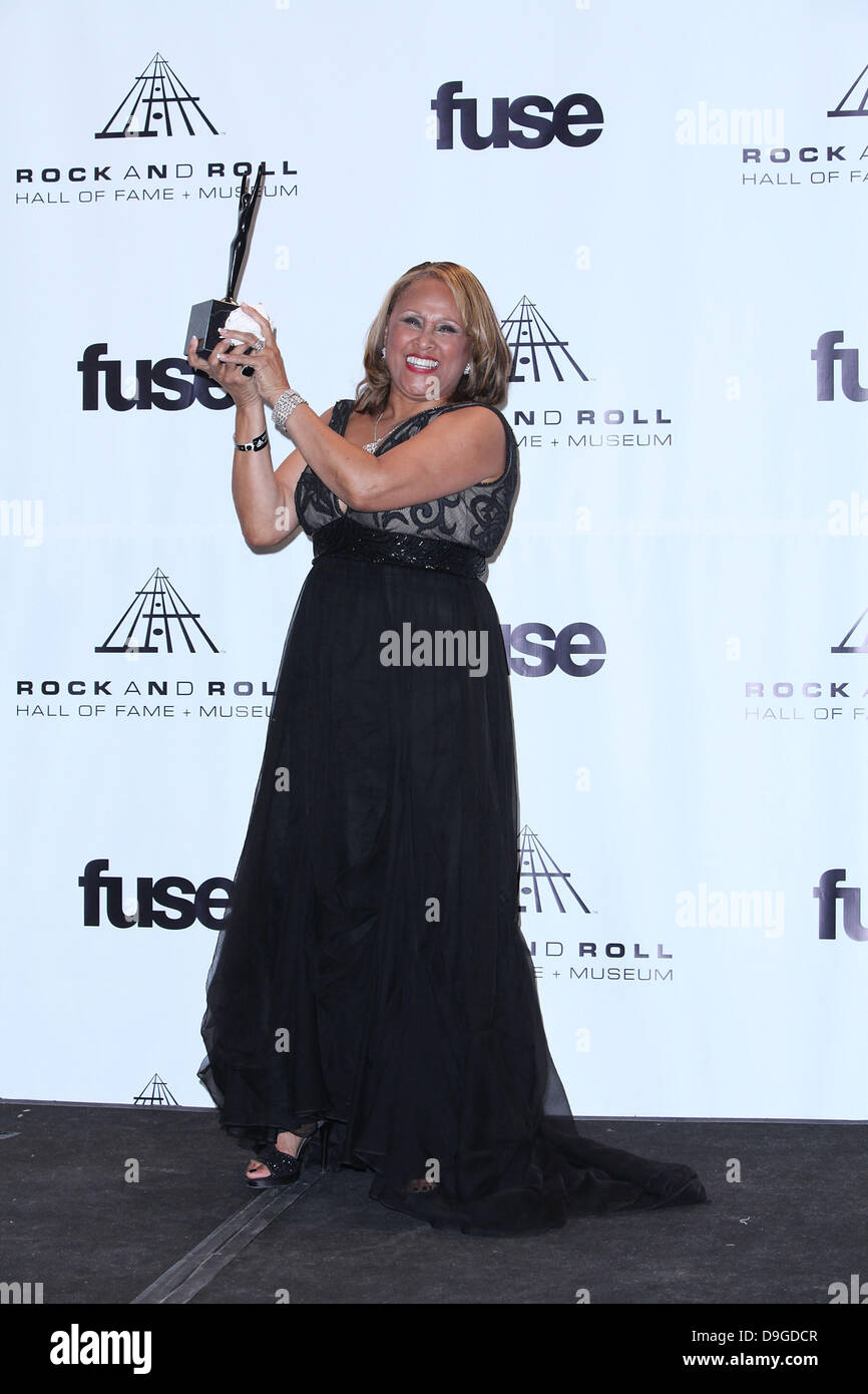 Darlene Love 26e Rock and Roll Hall of Fame de la cérémonie à l'hôtel Waldorf Astoria - Salle de New York City, USA - 14.03.11 Banque D'Images