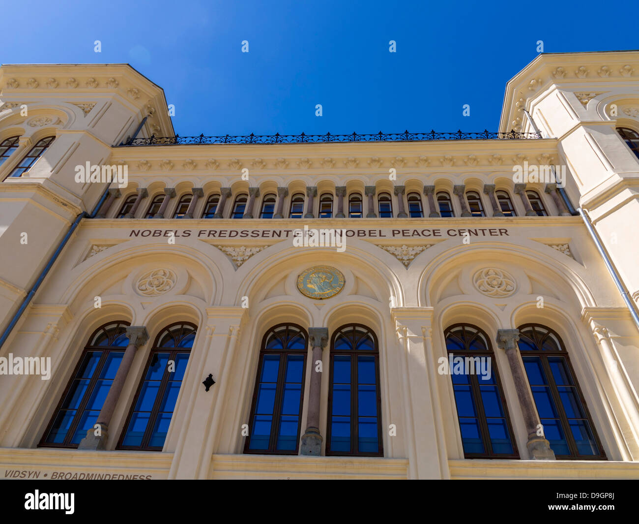 Oslo, Norvège - le Centre Nobel de la paix, le bâtiment du Prix de la paix Banque D'Images